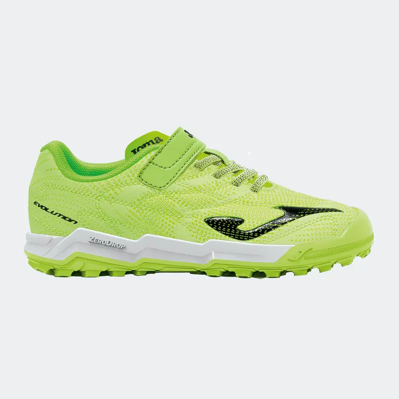 Bota de fútbol multitaco Evolution flúor Barefoot - Joma