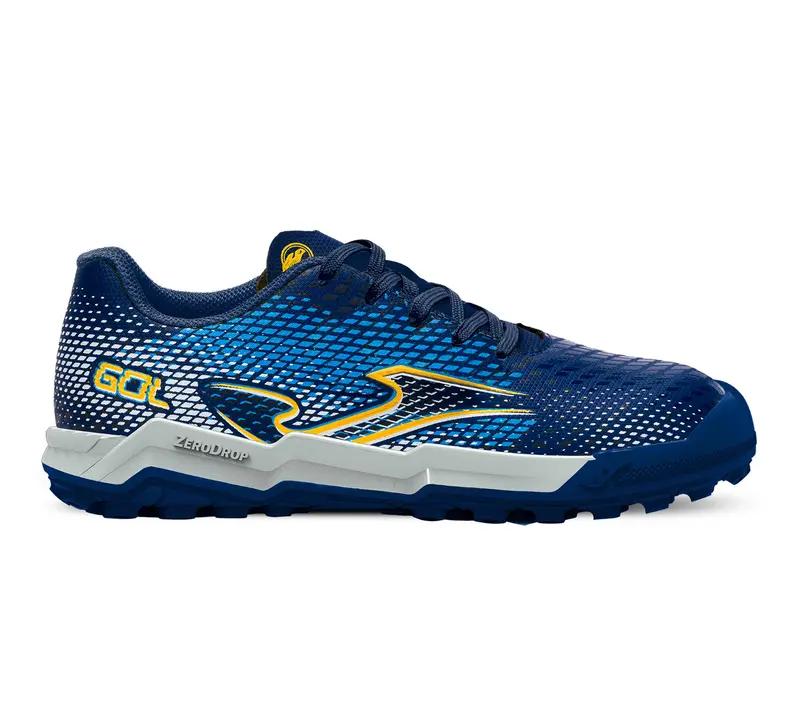 Bota de fútbol multitaco Evolution marino Barefoot - Joma
