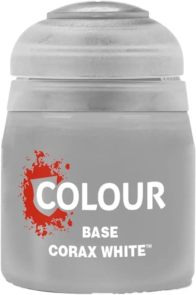 Bote de pintura Citadel 12 ml - Base Corax White - Warhammer 21-52