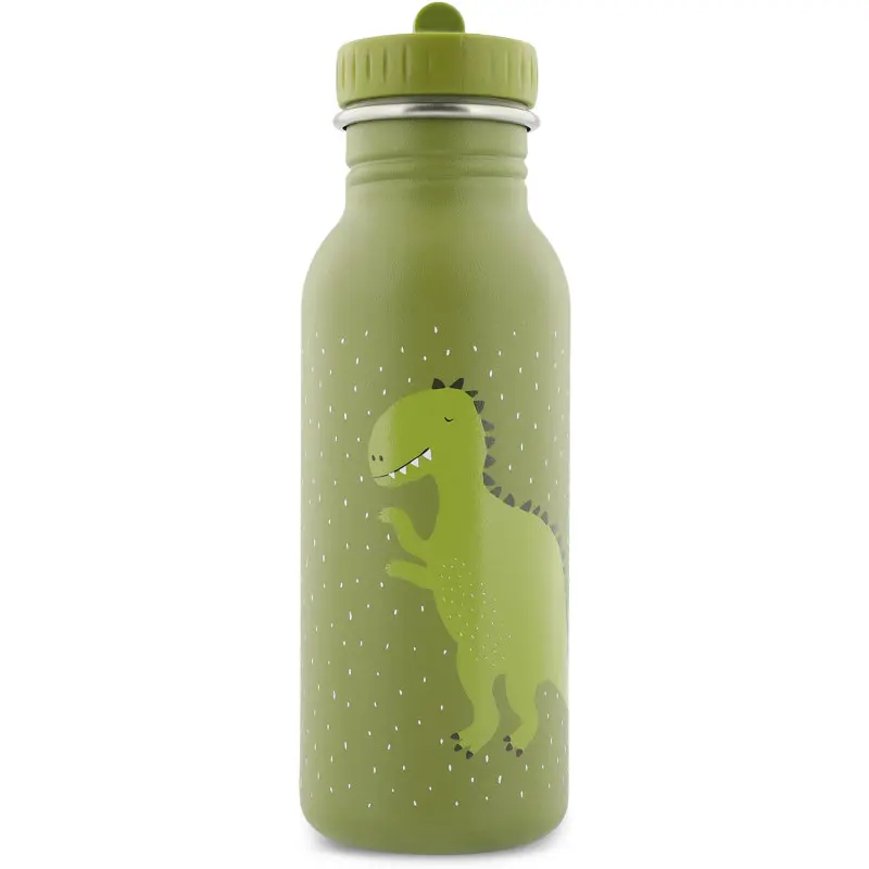 Botella Acero 500ml Dinosaurio (Mr. Dino) - Trixie