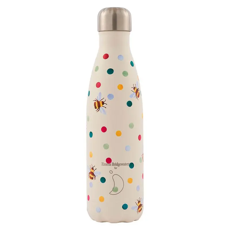 Botella Chilly Emma Bridgewater LUNARES Y ABEJAS