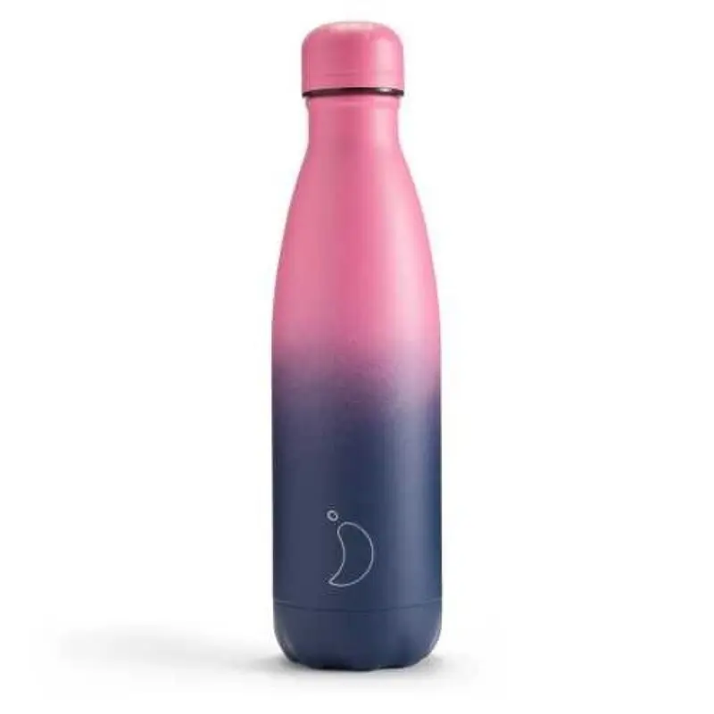 Botella Chilly GRADIENT PINK NAVY