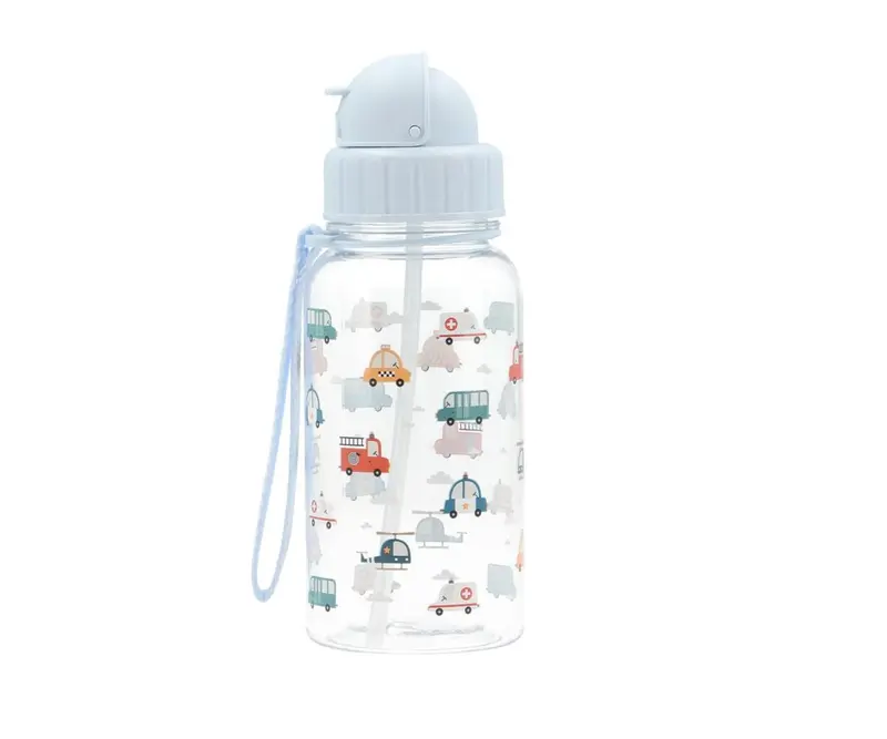 Botella de tritán City Cars - Tutete