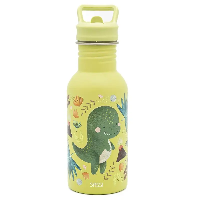 Botella inox. 500ml - Cracky el Dinosaurio