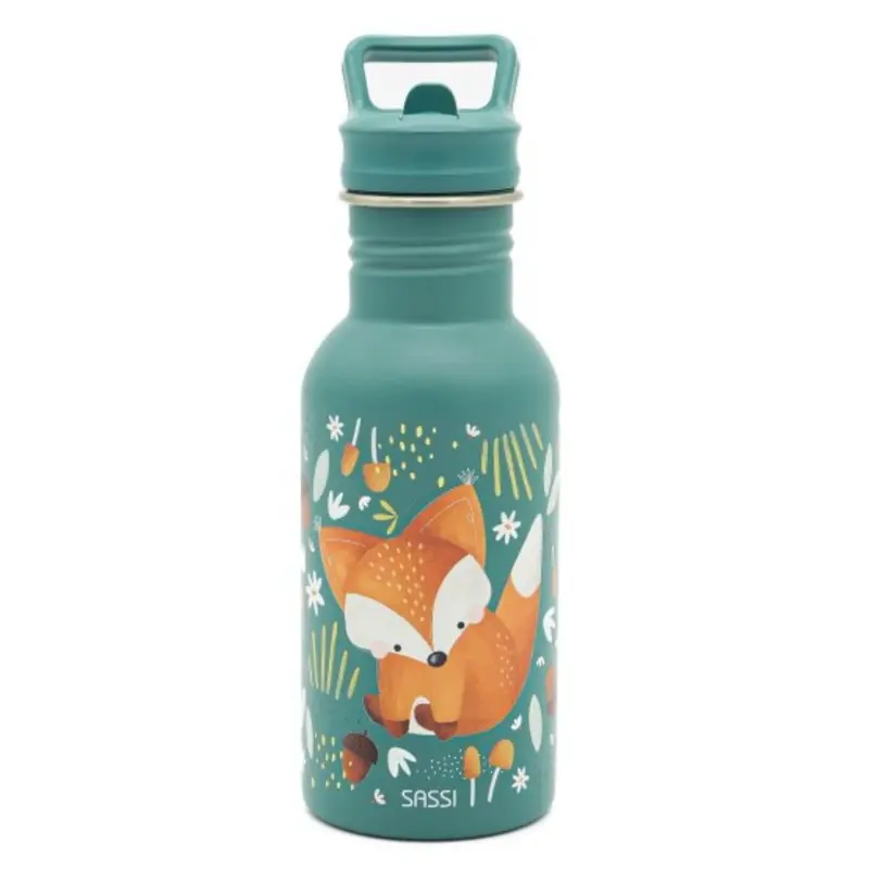 Botella inox. 500ml - Crunchy el Zorro
