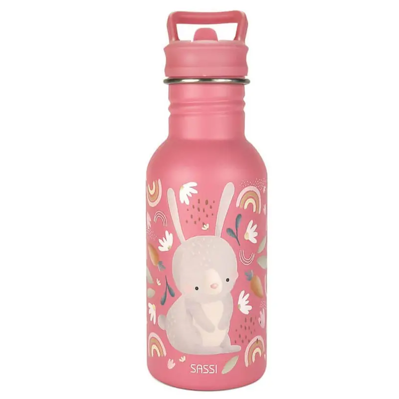 Botella inox. 500ml - Fluffy el Conejo