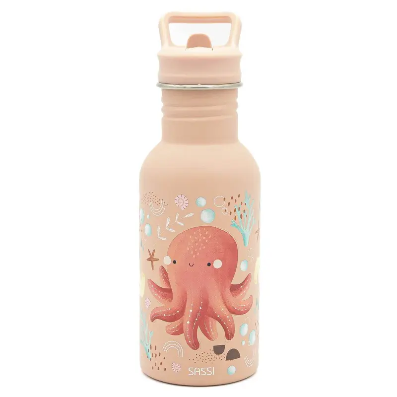 Botella inox. 500ml - Slurpy el Pulpo