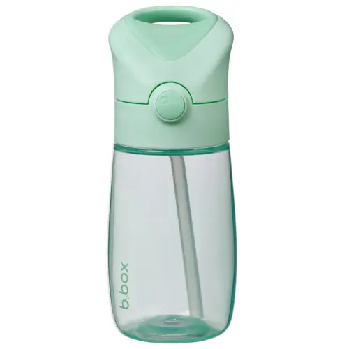 Botella Junior con pajita 380ml Verde