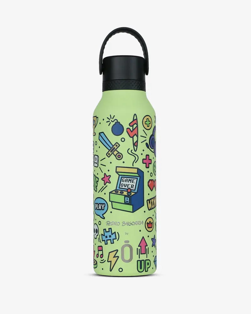Botella Mii 60 Pedro Baigorria Retro Gamer Sharp Green