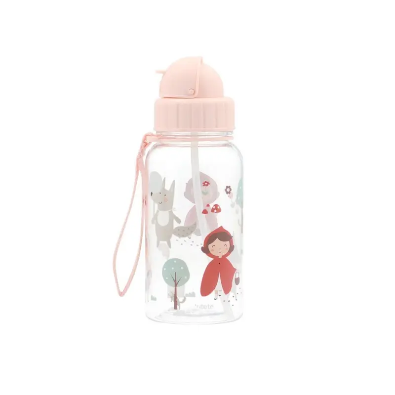 Botella Plástico caperucita Personalizable