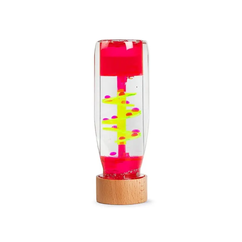 Botella sensorial Move Spiral Red Petit boum