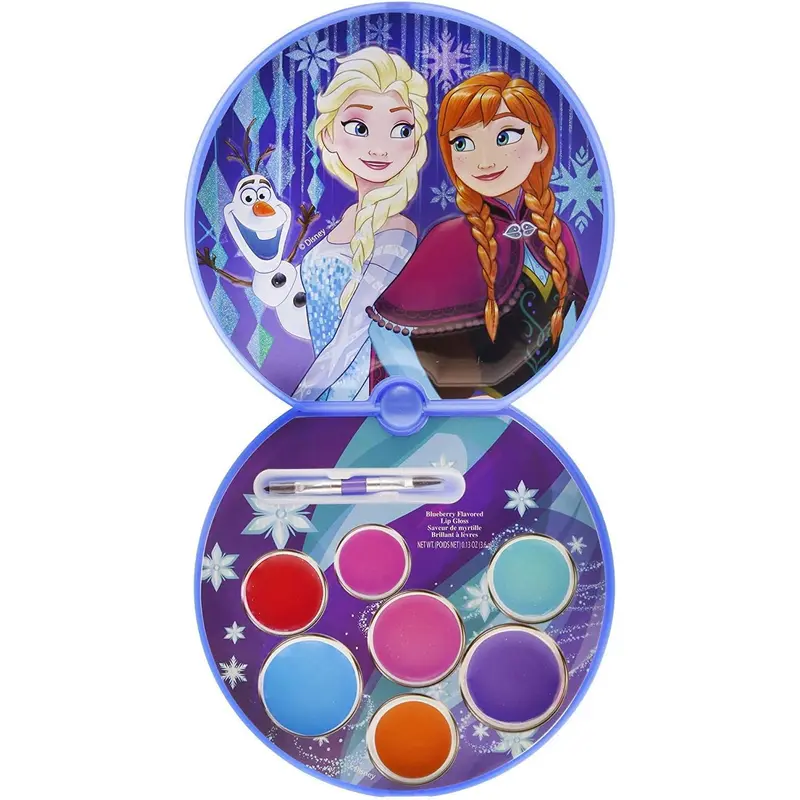 Brillo de Labios Compacto Anna y Elsa Frozen TownleyGirl