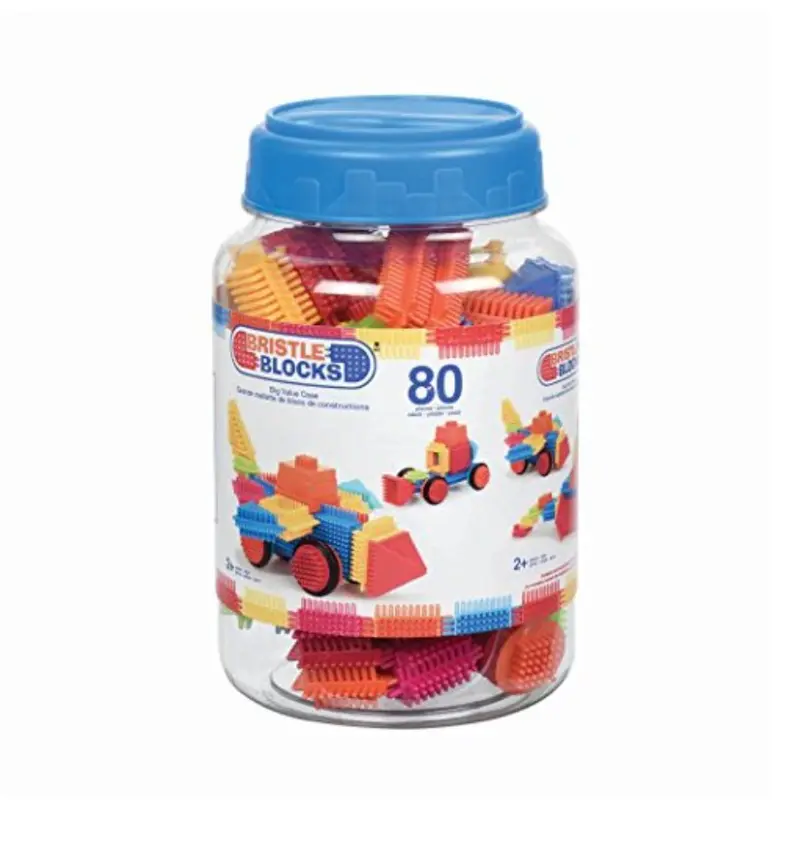 Bristle blocks bote de 80 piezas