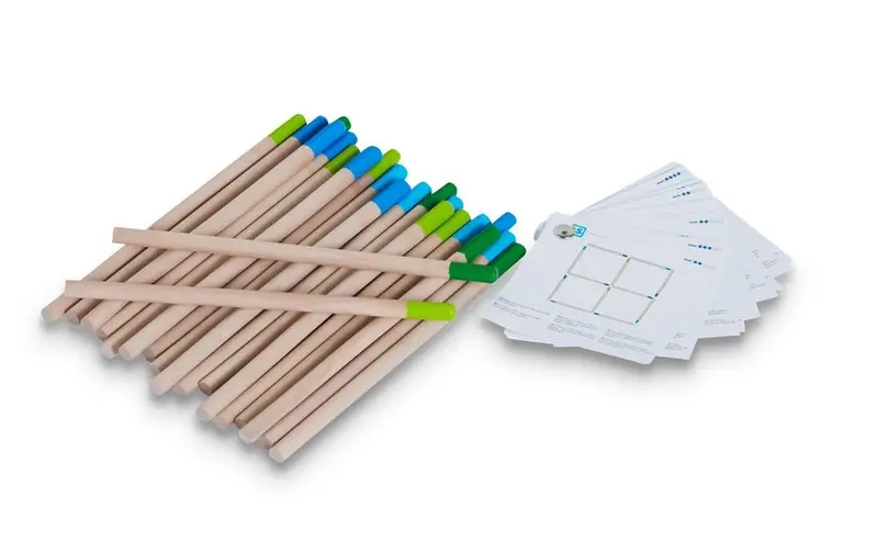 BS Puzzle Desafio de Cerillas de Madera - BuitenSpeel GA294