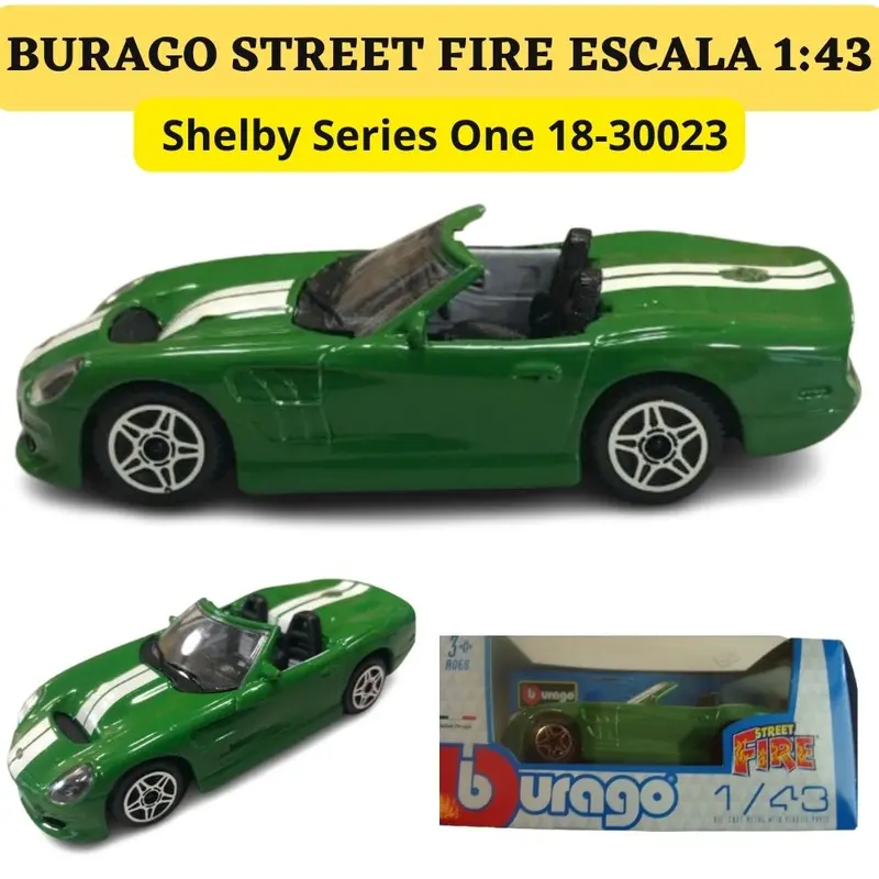 Burago 1 43 Street Fire varios modelos (1 unidad)
