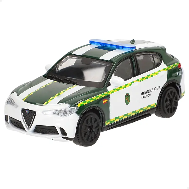 Burago Coche Guardia Civil Tráfico réplica original Alfa Romeo Giulia 1