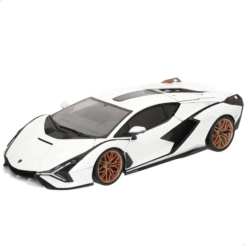 Burago Maqueta Coche Lamborghini Sián FKP 37 Blanco 1