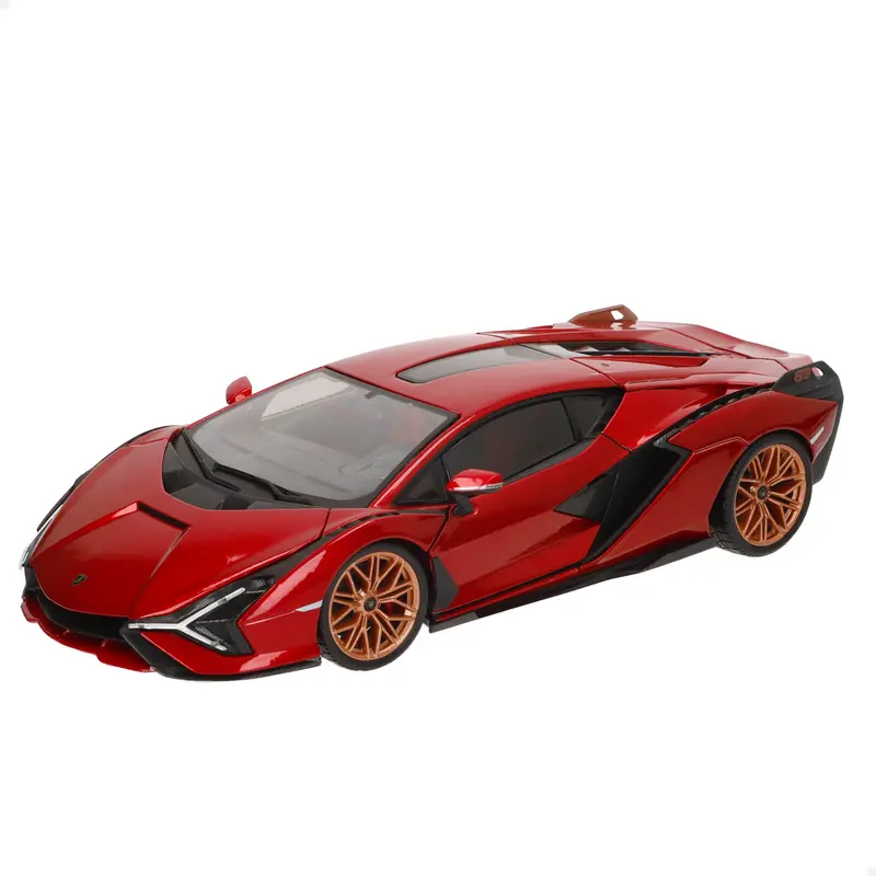 Burago Maqueta Coche Lamborghini Sián FKP 37 Rojo 1
