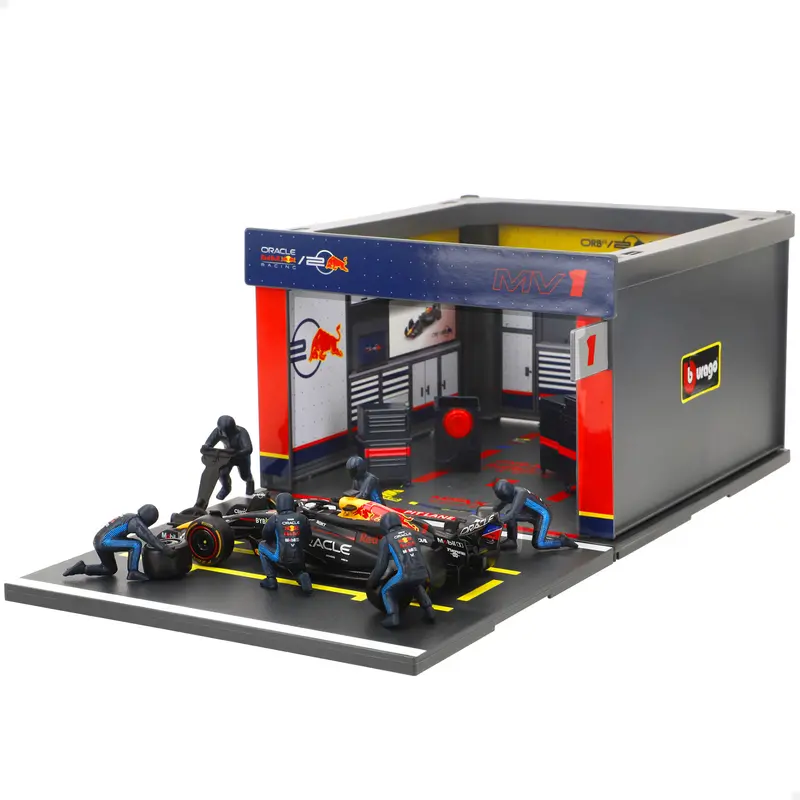 Burago Set Box Red Bull RB19 F1 2023 Max Verstappen 1