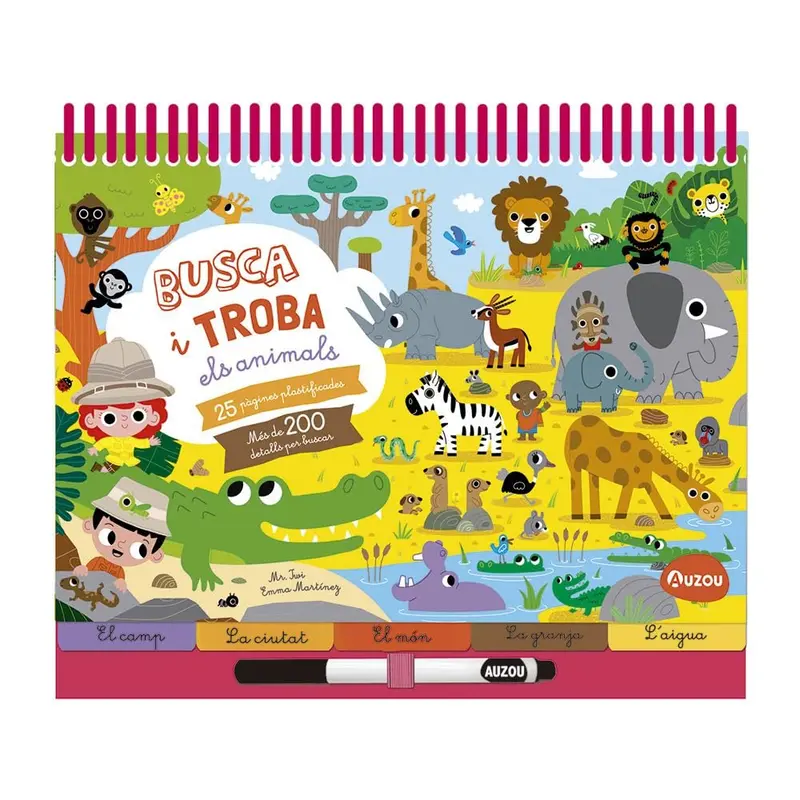 BUSCA I TROBA ELS ANIMALS