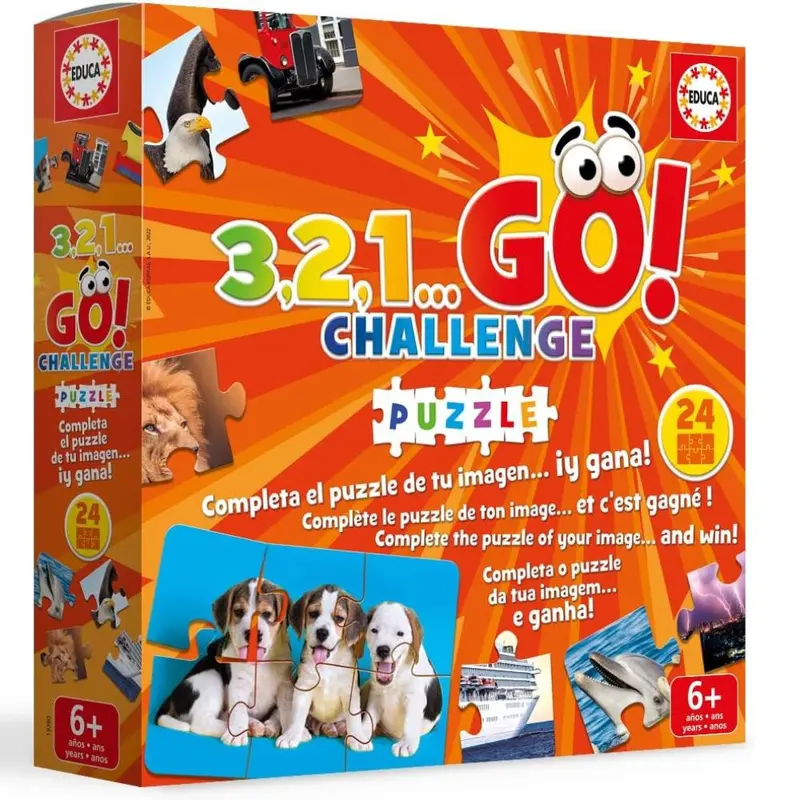 Busca y encuentra 3 2 1 GO Challenge PUZZLE