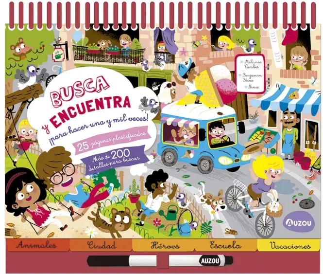 Busca y Encuentra Para Hacer Una y Mil Veces- Auzou