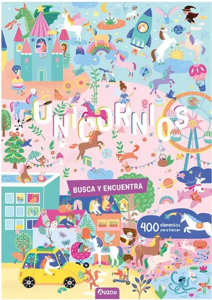 Busca y Encuentra Unicornios - Auzou