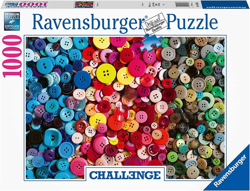 Buttons colección challenge puzzle 1000 Pzas - Ravensburger 16563