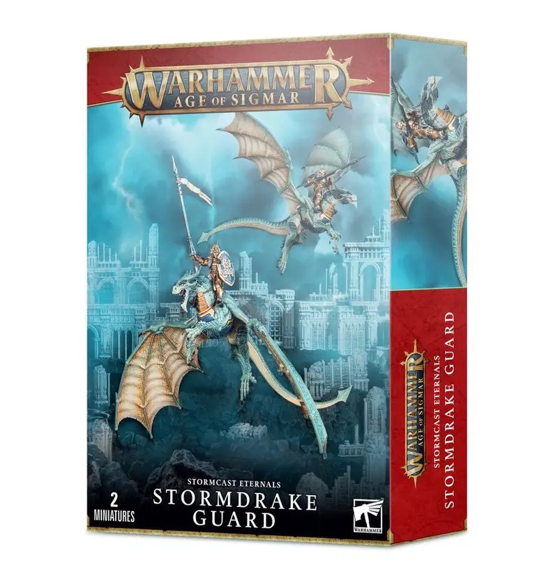 Caballero Draconis y Guardia Dracotormenta Stormcast Eternals - Warhammer Age of Sigmar