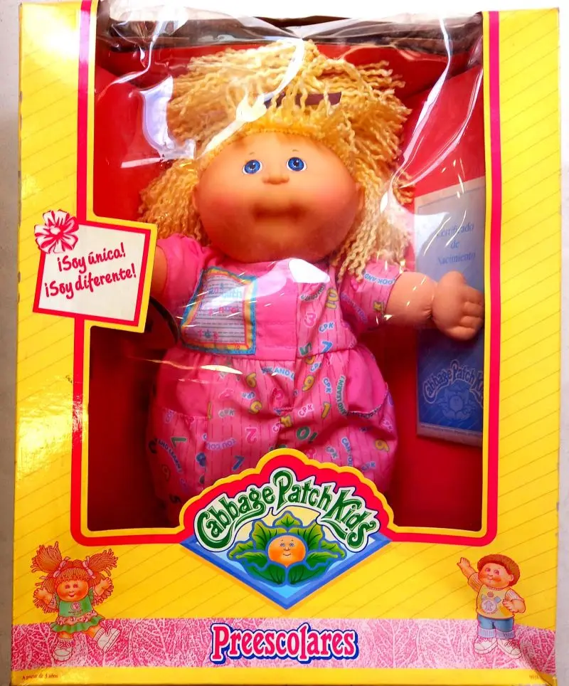Cabbage Patch Kids Rubia - Hasbro 14130R