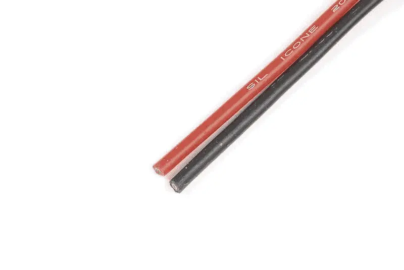 Cable Silicona 33 mm 12 AWG 1050 R/NEGR