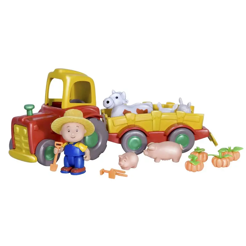 Caillou Tractor con Animales - Giochi Preziosi 11020