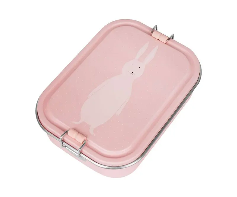 Caja Almuerzo Grande Acero Inoxidable Conejo (Mrs. Rabbit) - Trixie