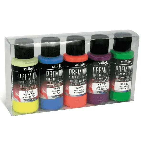 Caja Colores Fluorescentes Vallejo RC