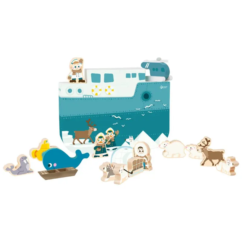 Caja de juego Viaje al Ártico