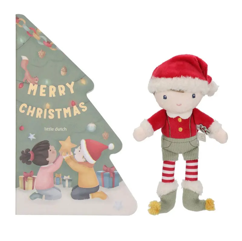 Caja de Regalo con cuento y Muñeco Jim Little Dutch