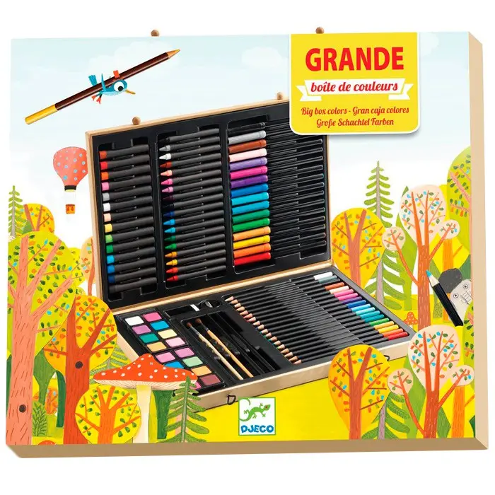 Caja grande de colores - Djeco
