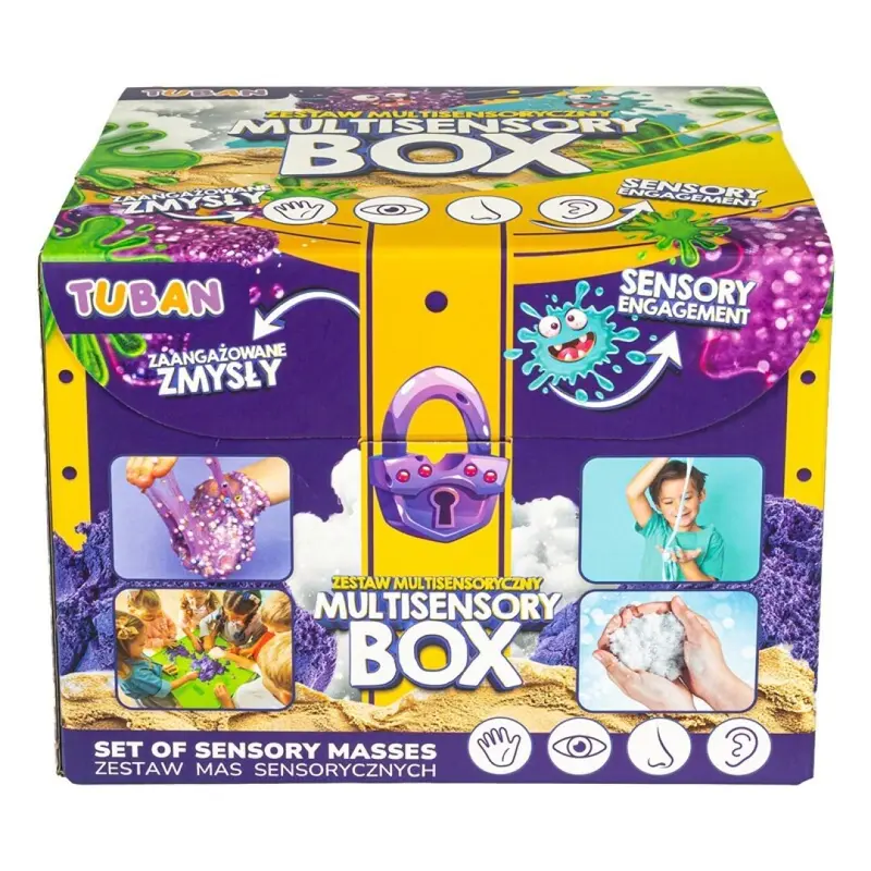 Caja Multisensorial - conjunto de masas sensoriales - Tuban