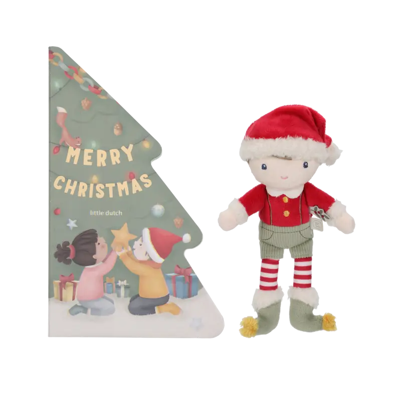 Caja Regalo con cuento Árbol Navideño - Little Dutch