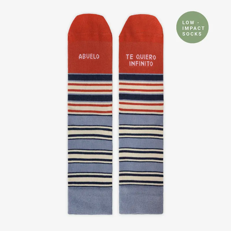 Calcetines "Abuelo, te quiero infinito" (low impact) - UO