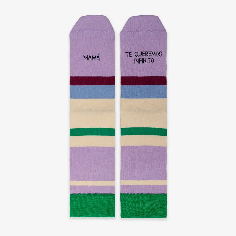 Calcetines "Mamá te queremos infinito" - UO