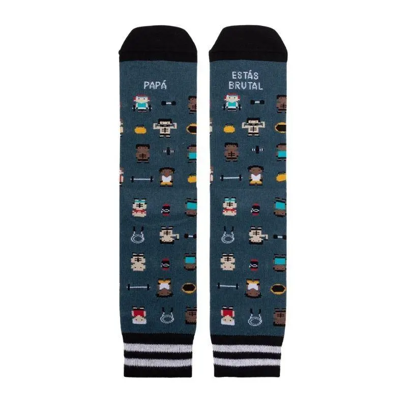 Calcetines "Papá estás brutal"