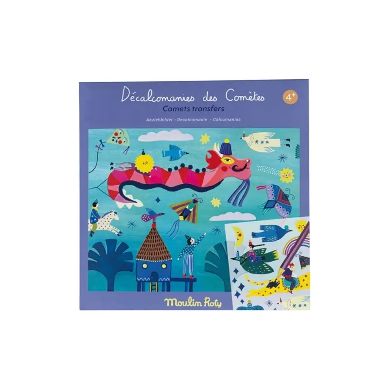 Calcomanías Comètes Filantes