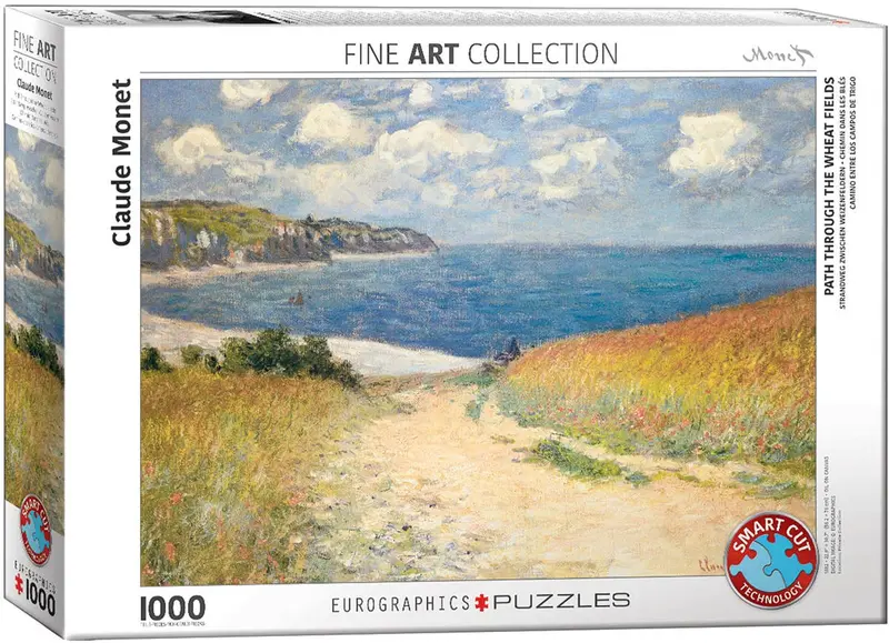 Camino a través de los campos de trigo. Claude Monet