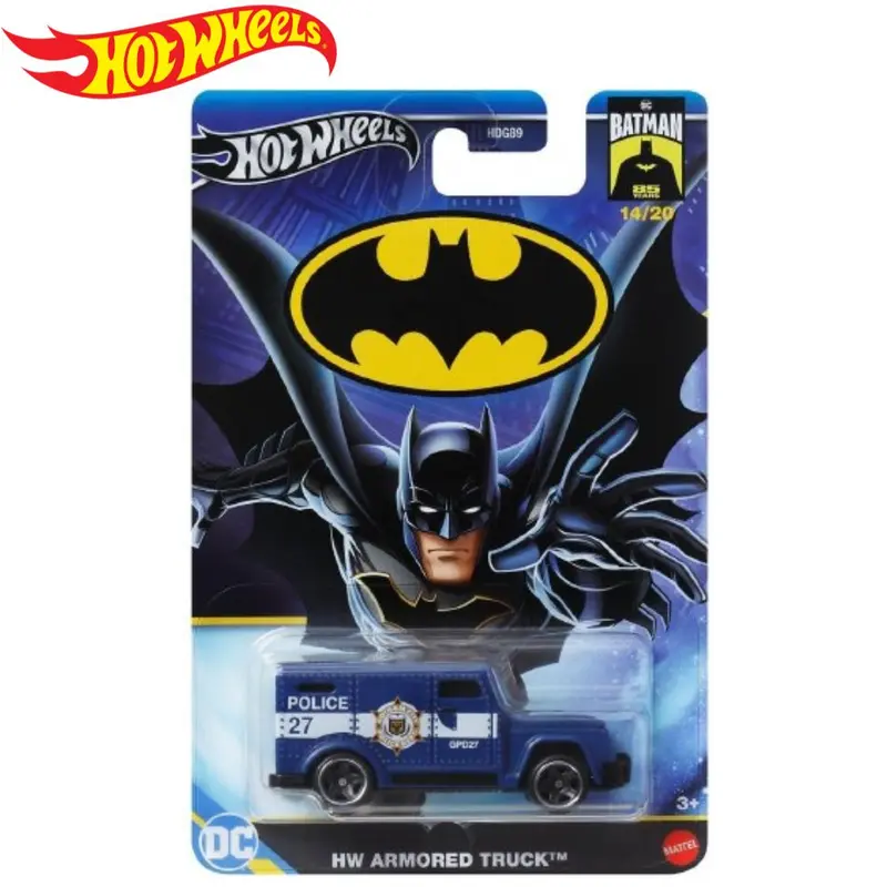 Camión blindando de policía Batman Hot Wheels