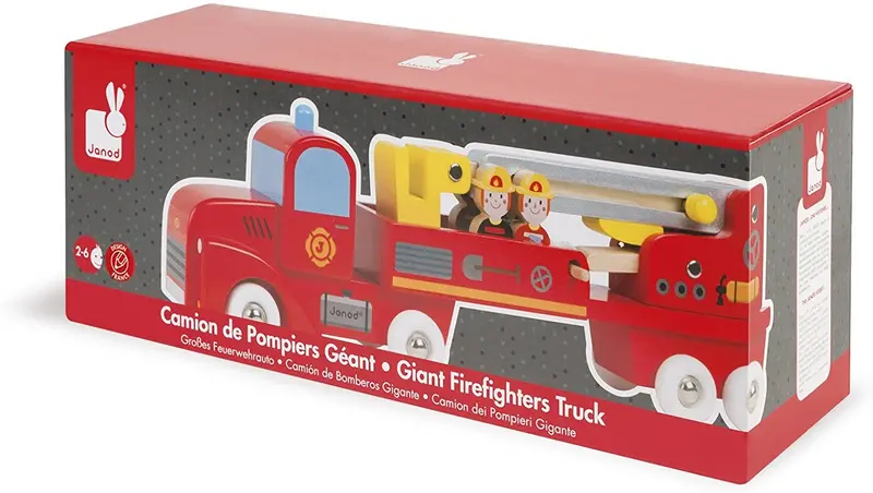 CAMION DE BOMBEROS GIGANTE STORY - Janod