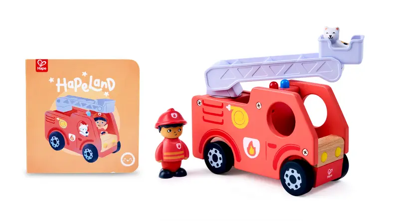 Camión de Bomberos Hapeland - Hape