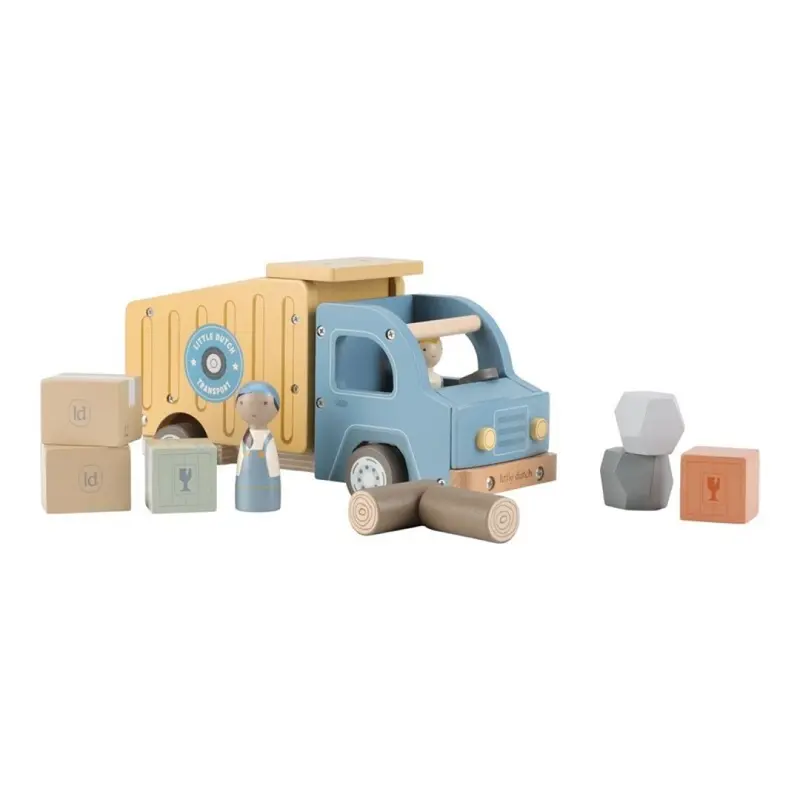 Camión Dumper de Madera - Little Dutch