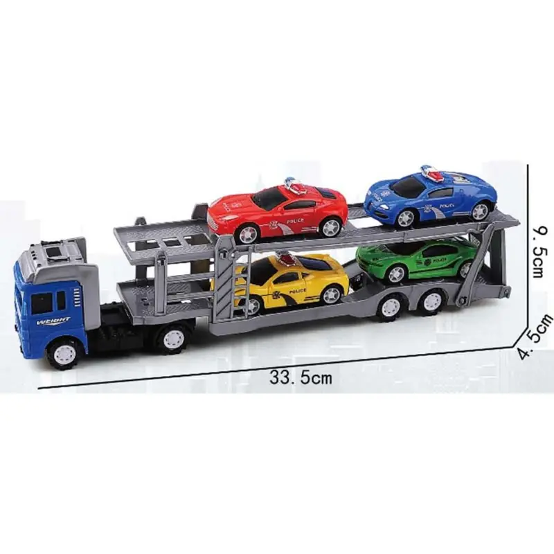 CAMION TRAILER PORTA 4 COCHES