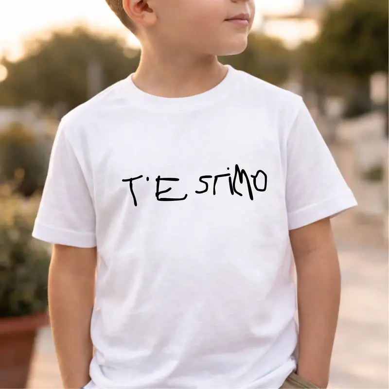 Camiseta Dibujo - Talla Infantil
